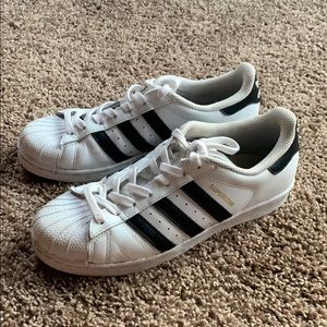 Gently worn adidas superstars